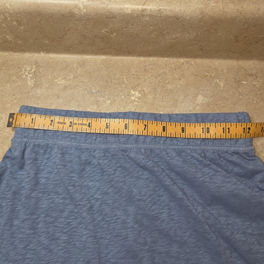 New Free People FP Beach 2 pc Set Women XS Blue Tee Skirt Lounge Poolside Boho - Picture 11 of 15